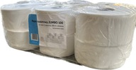 Toaletný papier Jumbo, 12 veľkých roliek, 2 celulózové