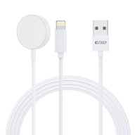 ULTRABOOST Lightning kábel pre Apple Watch 1/2/3/4/5/6/7/8/9/SE/Ultra 150 cm