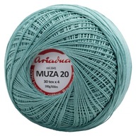 Cordonka Ariadna MUZA 20 farba 1641 MODRO ŠEDÁ Cordonka Ariadna MUZA 20 farba 1641 MODRO ŠEDÁ