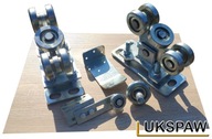 Valčekový vozík pre posuvnú bránu pre koľajnicu 80x80x5mm Valčekový vozík pre posuvnú bránu pre koľajnicu 80x80x5mm