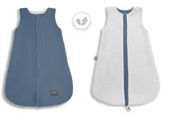 Detský spací vak 1,0 Tog, obojstranný, mušelín, 0-4 m Sleepee Detský spací vak 1,0 Tog, obojstranný, mušelín, 0-4 m Sleepee