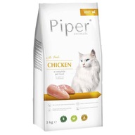 Piper Animals krmivo pre mačky s kuracím mäsom 3 kg