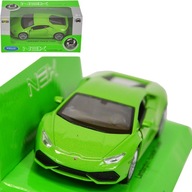MODEL AUTA 1:34 WELLY LAMBORGHINI HURACAN ZELENÉ MODEL AUTA 1:34 WELLY LAMBORGHINI HURACAN ZELENÉ