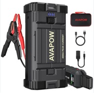BOOSTER JUMP STARTER AVAPOW A58 PROFESIONÁLNY VÝKONNÝ VÝKON 4000A BOOSTER JUMP STARTER AVAPOW A58 PROFESIONÁLNY VÝKONNÝ VÝKON 4000A