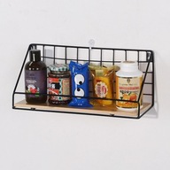 Nástenná polica s koľajnicou, štýl LOFT 34 cm - čierna Nástenná polica s koľajnicou, štýl LOFT 34 cm - čierna