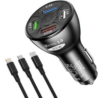 7v1 FAST QC 3.0 AUTONABÍJAČKA + KÁBEL 7v1 FAST QC 3.0 AUTONABÍJAČKA + KÁBEL