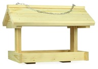 Krmítko Drevená vtáčia búdka, KR-3 box Krmítko Drevená vtáčia búdka, KR-3 box