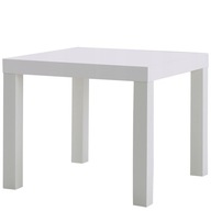 BIELÝ Štvorcový konferenčný stolík IKEA LACK IK-2