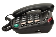Káblový telefón KXT480 BB, čierny
