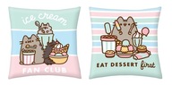 Dekoračný vankúšik 40x40 pusheen puszin kitten fac club Dekoračný vankúšik 40x40 pusheen puszin kitten fac club