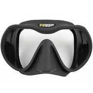 XDeep Frameless potápačská maska ​​čierna silikónová