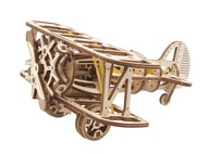 AVIONETKA Mini-dvojplošník mechanické puzzle3D UGears AVIONETKA Mini-dvojplošník mechanické puzzle3D UGears
