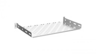 Polica 19 palcov 1U hĺbka 250 mm RAL 7035 19-0046S Polica 19 palcov 1U hĺbka 250 mm RAL 7035 19-0046S