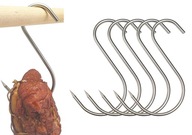 S-515 Fi5 udiarenské háky na údenie mäsa, veľmi pevné a ostré INOX LUX S-515 Fi5 udiarenské háky na údenie mäsa, veľmi pevné a ostré INOX LUX