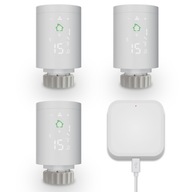 Termostat radiátora 3 ks + Gateway Tuya ZigBee