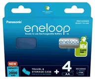 4X PANASONIC ENELOOP R6 AA 4BL BATÉRIA + BOX NOVÁ GEN. 4X PANASONIC ENELOOP R6 AA 4BL BATÉRIA + BOX NOVÁ GEN.