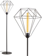 DIAMANTOVÁ RETRO LOFT STOJNÁ LAMPA