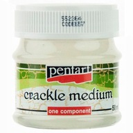 Praskanie laku adhezívny účinok trhlín je jemná kapacita 50 ml pentart Praskanie laku adhezívny účinok trhlín je jemná kapacita 50 ml pentart