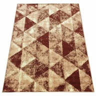 Izbový koberec 180x250 bcf jemný praktický hnedý