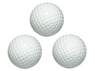 3x minigolfová loptička biela minigolfová loptička