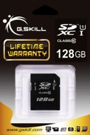 G.SKILL SDXC karta 128GB Class 10 UHS-I G.SKILL SDXC karta 128GB Class 10 UHS-I