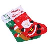 2 ks vianočné ponožky Vianočná dekorácia do krbu