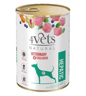 4Vets Natural Hepatic dóza pre psa 6 x 400 g 4Vets Natural Hepatic dóza pre psa 6 x 400 g