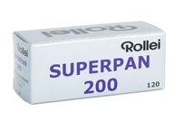 Rollei Superpan 200 čiernobiely negatív typ 120