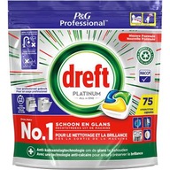 Dreft Platinum All in One Citron Tabs 75ks 1,1kg