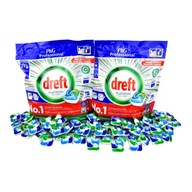 All in One XXL kapsule do umývačky riadu Dreft 75 ks. Silný All in One XXL kapsule do umývačky riadu Dreft 75 ks. Silný