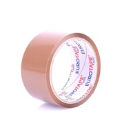 Hnedá gumená páska HOT MELT 48mmx60m - 6 ks