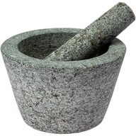 BROWIN Odolná žulová kuchynská mažiara s paličkou 13 cm 312013 BROWIN Odolná žulová kuchynská mažiara s paličkou 13 cm 312013