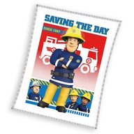 Plyšová deka Fireman Sam (594197) 130cm x 170cm Plyšová deka Fireman Sam (594197) 130cm x 170cm