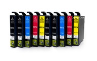 10x ATRAMENTY PRE EPSON SX115 SX215 SX218 T0711 T0714 10x ATRAMENTY PRE EPSON SX115 SX215 SX218 T0711 T0714