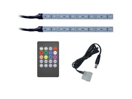 Hliníkové PC pásiky 2x12 LED RGB music RAINBOW-X Hliníkové PC pásiky 2x12 LED RGB music RAINBOW-X