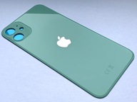 Zadný kryt iPhone 11 CE Zelená páska s veľkými otvormi