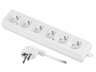 Šesťcestný predlžovací kábel PS-670/3x1,5/3,0 m Šesťcestný predlžovací kábel PS-670/3x1,5/3,0 m