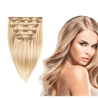 Clip In predlžovanie vlasov 30 cm 100 g #18/22 Clip In predlžovanie vlasov 30 cm 100 g #18/22