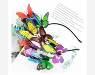 FASCINÁTOR VLÁSKY BUTERFLY BUTTERFLY 3D KOSTÝM BOTTERFLY FASCINÁTOR VLÁSKY BUTERFLY BUTTERFLY 3D KOSTÝM BOTTERFLY