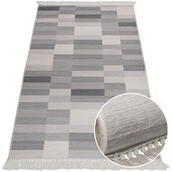 Umývateľný protišmykový koberec 80x200 sivý