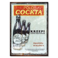 DARČEKOVÝ LIST NÁPIS POLO COCKTA DRINK PRL DARČEKOVÝ LIST NÁPIS POLO COCKTA DRINK PRL