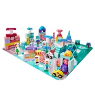 SADA DREVENÝCH BLOKOV CESTNÉ MESTSKÉ AUTÁ 128 PRVKOV PODLOŽKA NA PUZZLE SADA DREVENÝCH BLOKOV CESTNÉ MESTSKÉ AUTÁ 128 PRVKOV PODLOŽKA NA PUZZLE