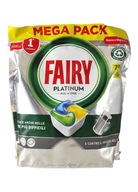 Fairy Platinum Lemon Tablety do umývačky riadu 73 ks