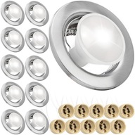 10x KOVOVÁ STROPNÁ LAMPA PRE LED ŽIAROVKY 10x KOVOVÁ STROPNÁ LAMPA PRE LED ŽIAROVKY