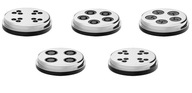 Bosch MUZ9PP2 nástavce na cestoviny pre OptiMUM, 5 originálnych Bosch MUZ9PP2 nástavce na cestoviny pre OptiMUM, 5 originálnych