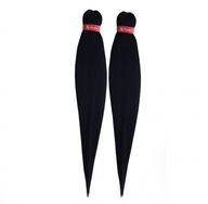 Syntetické vlasy Xpression Pre Stretched #1B Syntetické vlasy Xpression Pre Stretched #1B