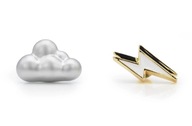 Pins cloud a blesk MTM brošne Pins cloud a blesk MTM brošne