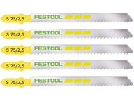 Festool Pílový kotúč S 75/2,5/5 5 ks 204256 Festool Pílový kotúč S 75/2,5/5 5 ks 204256
