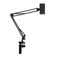 Puluz stolový stojan s držiakom na telefón/tablet (čierny)