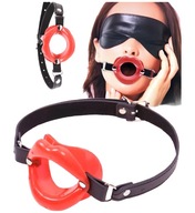 BDSM Mouth Gag Open silikónový erotický erotický golier pre páry BDSM Mouth Gag Open silikónový erotický erotický golier pre páry